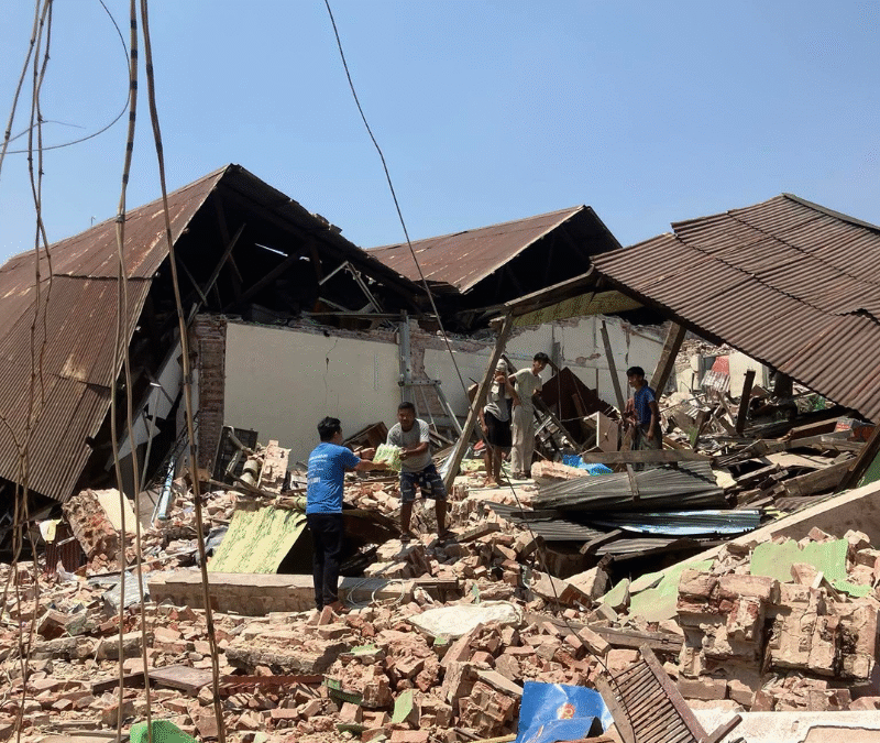 Hope amid the rubble